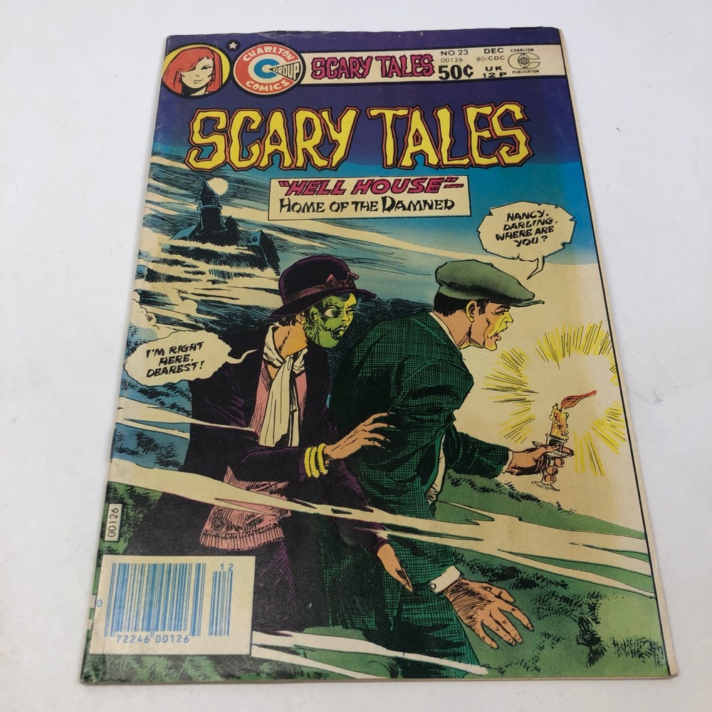 Scary Tales‎ Comic Book No 23 Charlton Comics December 1980 Hell House